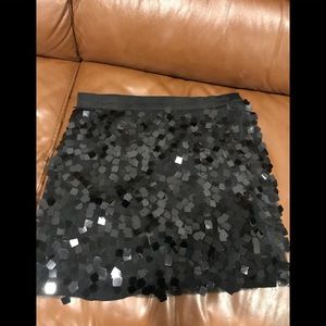 Sequence mini skirt